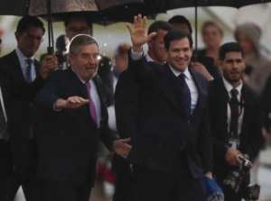 Marco Rubio visita México.